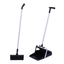 Detachable Windproof Dustpan and Broom Set Windproof Shovel Outdoor Cleaning Plastic All-season Customized B01-SB052 Aluminum
